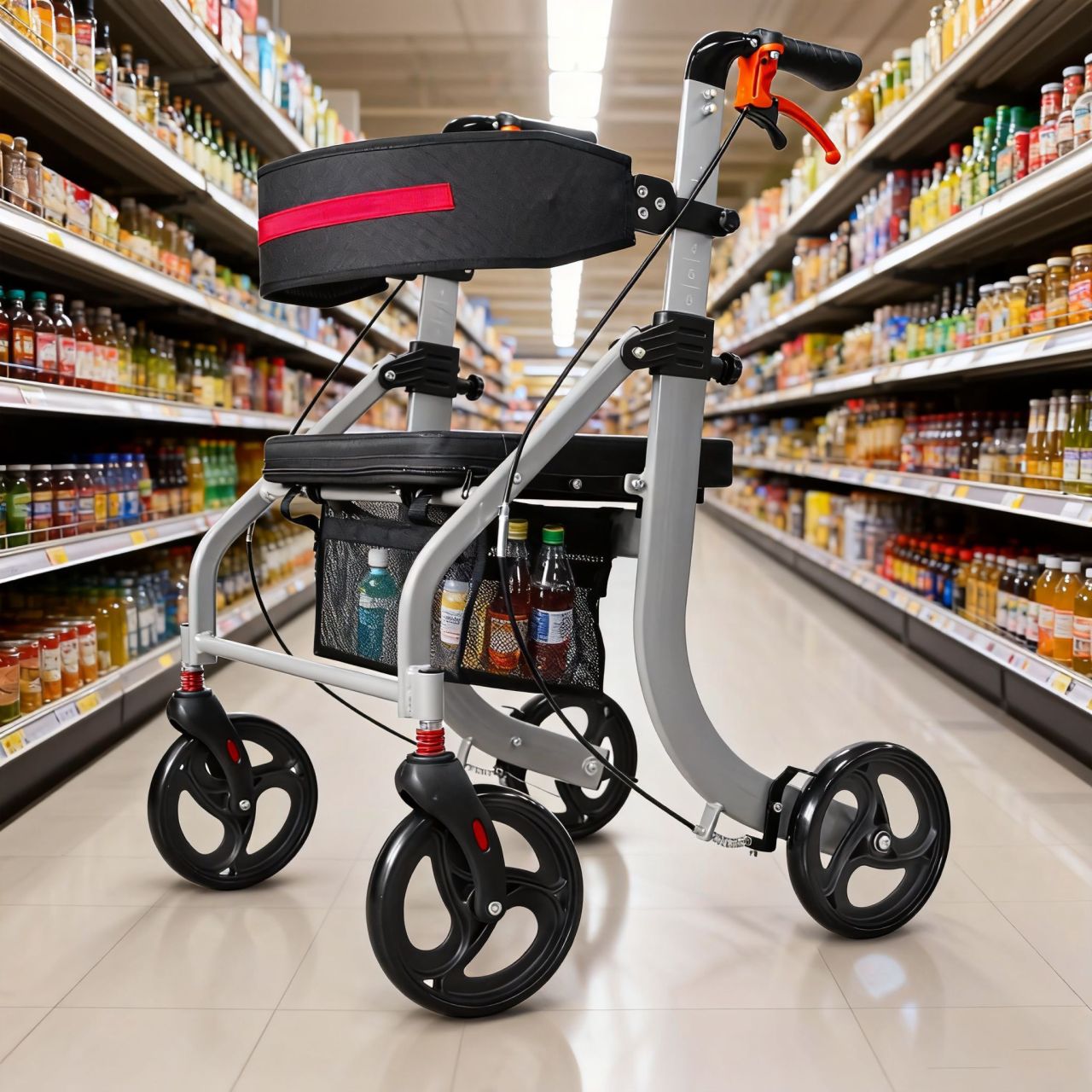 Manfaat menggunakan walker ringan dengan 4 roda bagi pembeli grosir