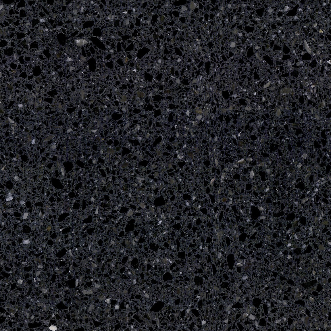YDSTONE Factory Direct Artificial Stone Floor Tile Polished Black Terrazzo Tiles 600x600 Cement Tile manufacture