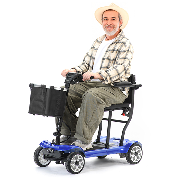 Descubra nuestra gama de scooters de 4 ruedas de última tecnología para una conducción suave