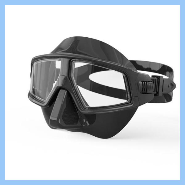 Explore the colorful marine life effortlessly with a face snorkel mask