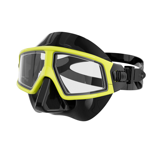 Say goodbye to tangled hair with a silicone scuba diving mask strap