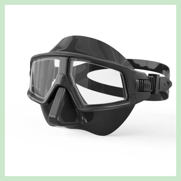 Unleash your inner explorer with a snorkel mask and air tank