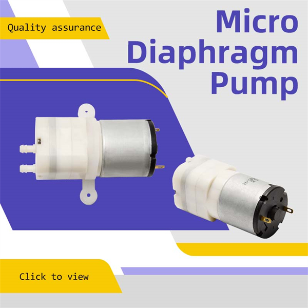 Mga Pinakamahusay na Katangian ng Micro Diaphragm Pump 12V 60W