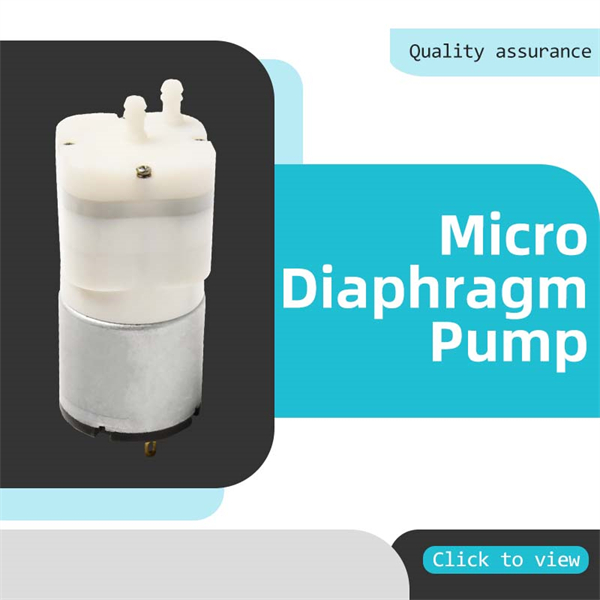 Mga Aplikasyon ng Micro Diaphragm Pump 12V 60W<tool_call> Basahin Pa