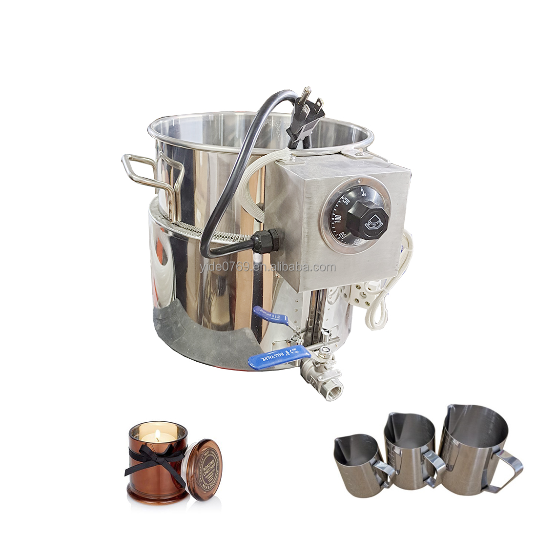 High Efficiency Candle Wax Pump Soy Paraffin Coconut Candle Make Machine Hot Filling Machine Stainless Steel Dispenser Accuracy manufacture