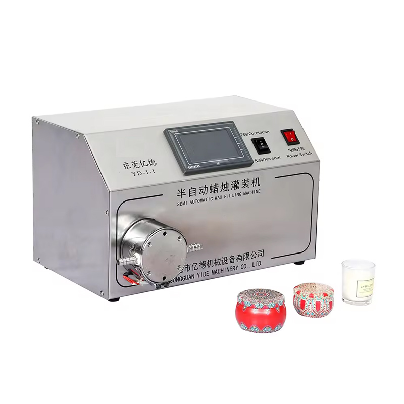 Semi-Auto Desktop Hot Paraffin Wax Filling Machine Candle Pump Votive Pouring Make Supplier Diffuser Price Equipment Soap