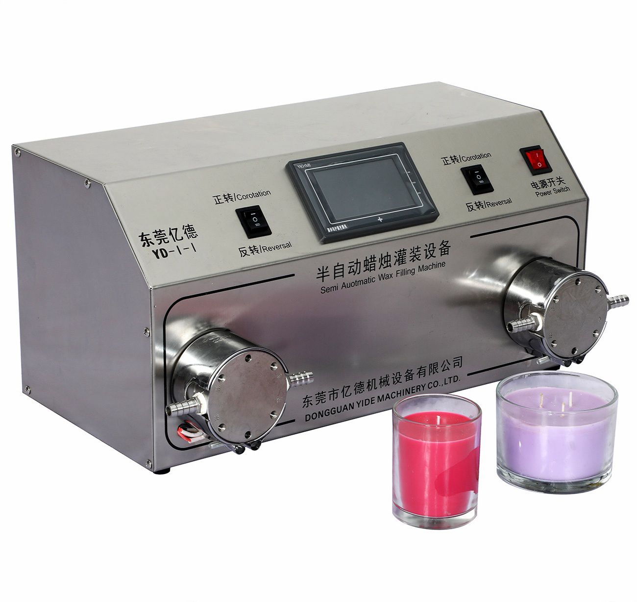 High Efficiency Candle Wax Pump Soy Paraffin Coconut Candle Make Machine Hot Filling Machine Stainless Steel Dispenser Accuracy factory