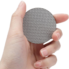Sintered mesh