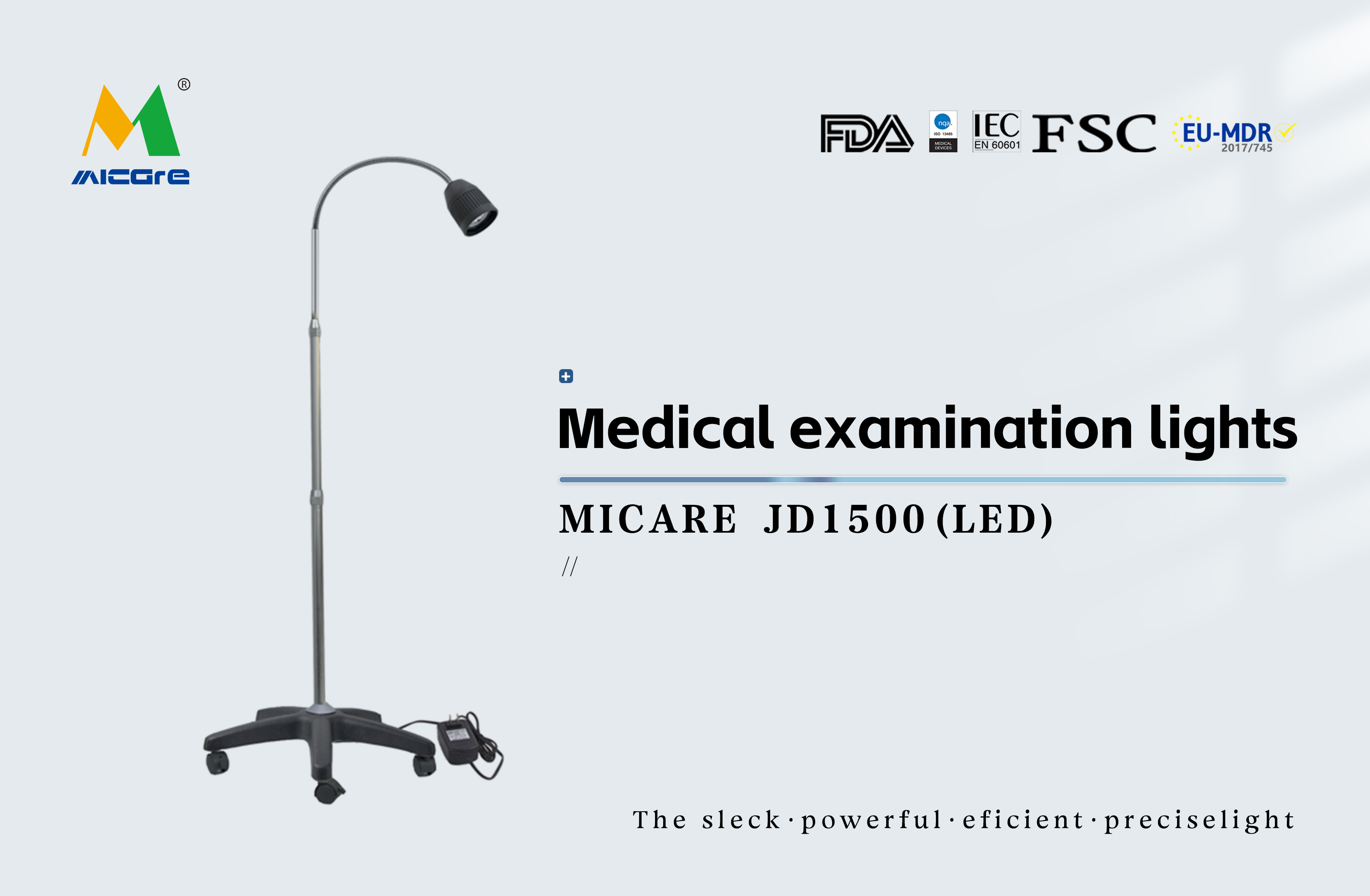 MICARE JD1500(LED) хирургический смотровой светильник поставщик медицинских ЛОР-стоматологических смотровых ламп