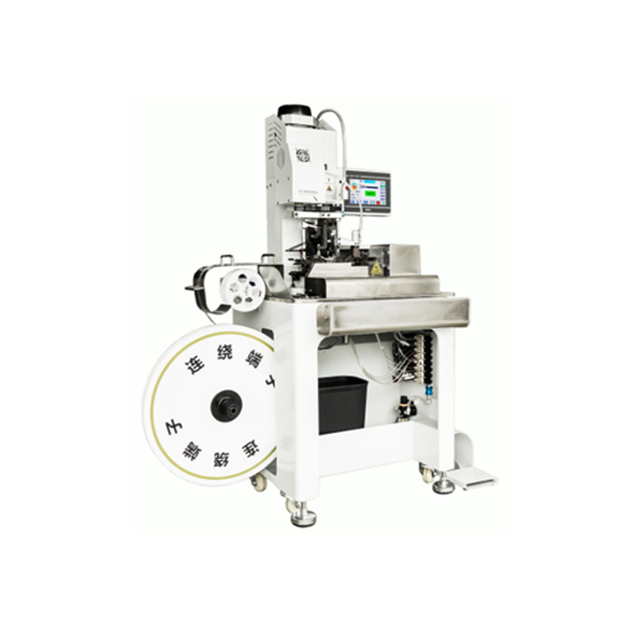 מכונה חצי אוטומטית לעיבוד קבל רב-ליבתי - פילוח וכריכה