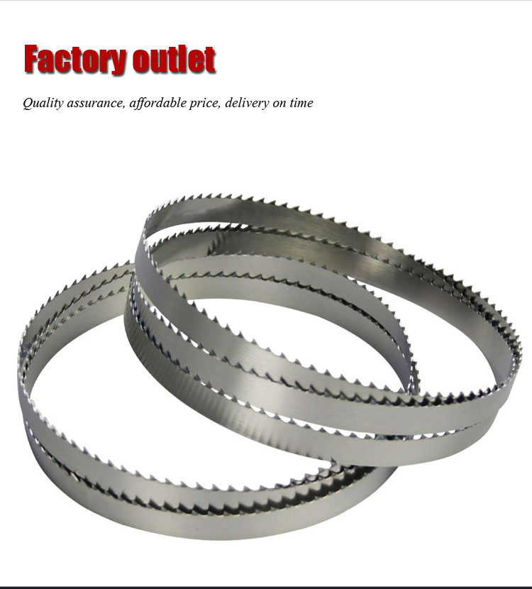 Multi-tool cutting meat bone frozen fish band saw blades supplier