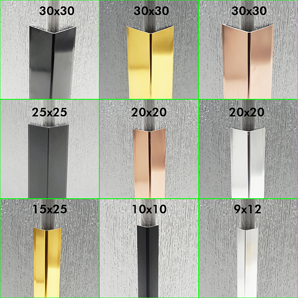 알루미늄 L자 형태 트림의 혁신: