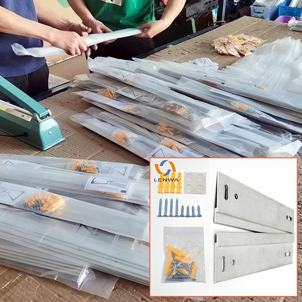 Easy-to-install brackets for hanging mirrors securely and safely