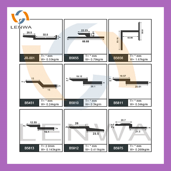 Реците збогом непријатним заграђима са технологијом алуминијумске раздвојене папе
