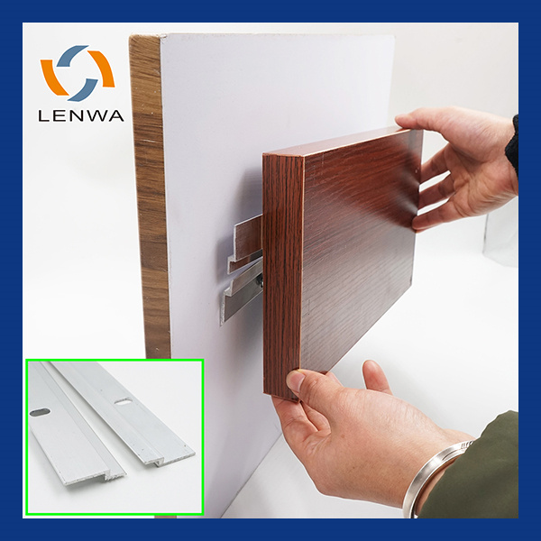 Heavy duty wall brackets suitable for a variety of mirror sizes and weights.