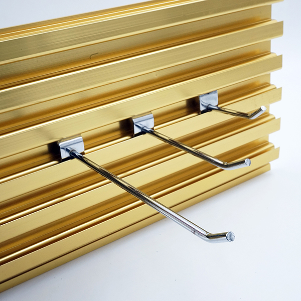 Slatwall-paneelien esitysten edut