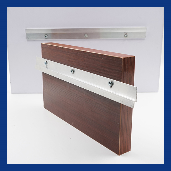 Z-klipe is geskik vir verskeie paneelmateriale en groottes.