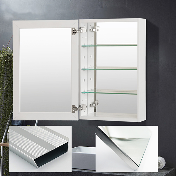 Transform your space with our aluminium profile for mirrors