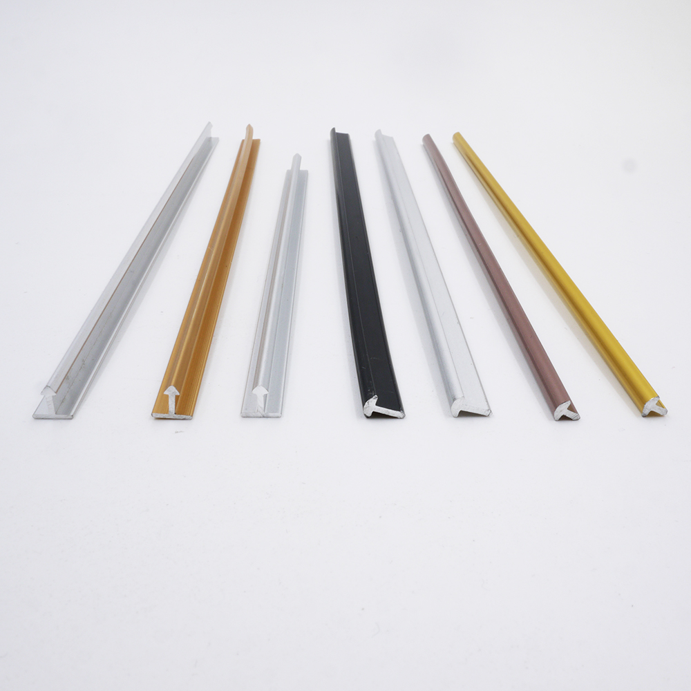 Aluminum Alloy Decorative T-Shape Trim - In Stock & Ready for Bulk Orders