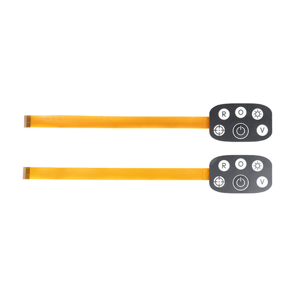 Design options for custom membrane keypads.