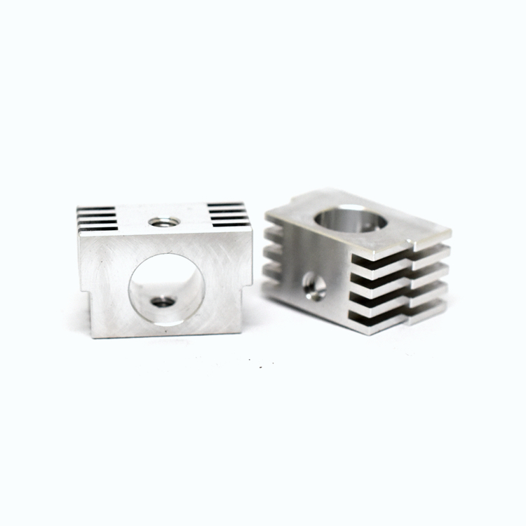 CNC milling machining precision small heat sink aluminum heatsink customized parts factory