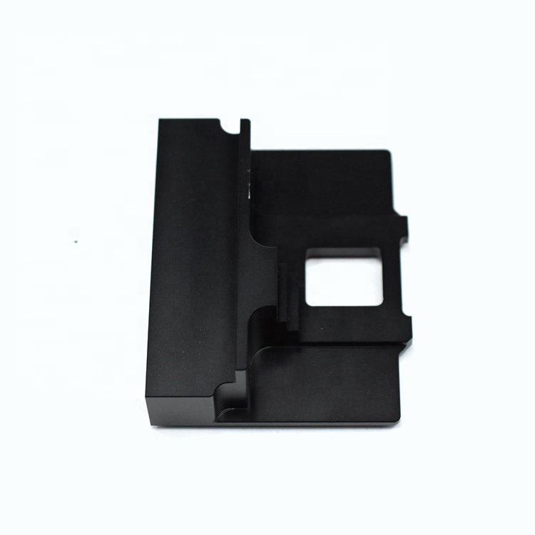 Customized Cnc Milling Parts Black Color Aluminum Service Cnc  Machining Anodized Parts factory