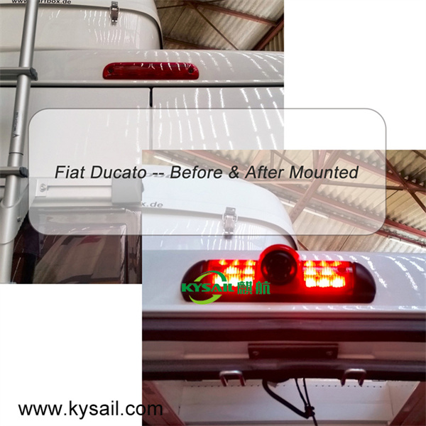 Gazdoni pa u shqetësuar me një kamerë pasqyre të pasme për makinë