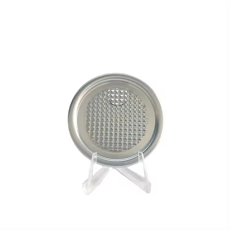 FRD Recyclable Printed Reusable Airtight Lids Metal Aluminium Easy Open Can Ring Pull Lid