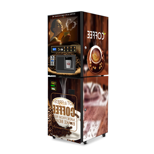 Experience the ultimate in convenience with our coffee milk tea ATM vending machine.