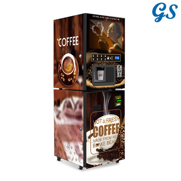 Indulge in the delicious taste of coffee milk tea any time, any place with our cutting-edge vending machine.
