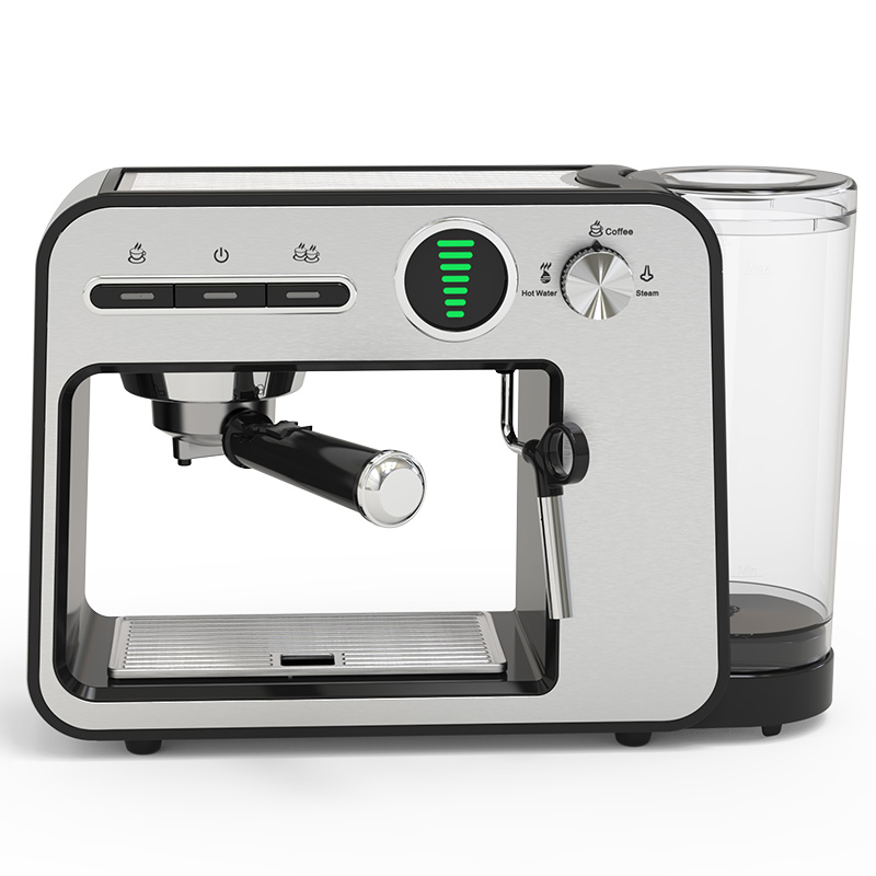 הרכבה של מכון אספרסו ומכונת קפה אמריקנו