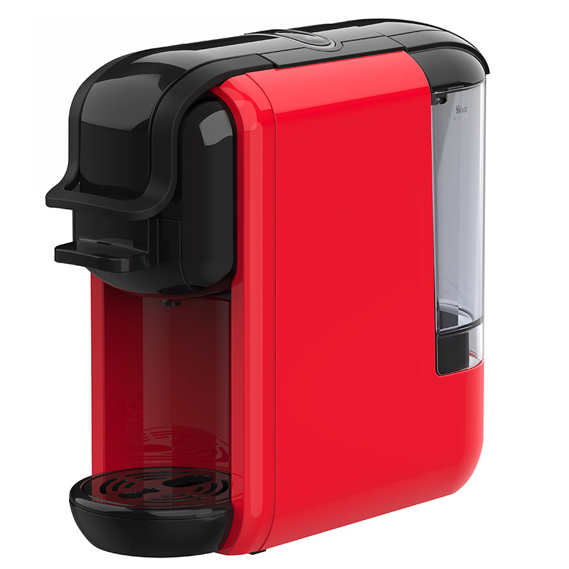 מכונת קפה חמה וקרה עם 7 רמות בחירה של נפח מים