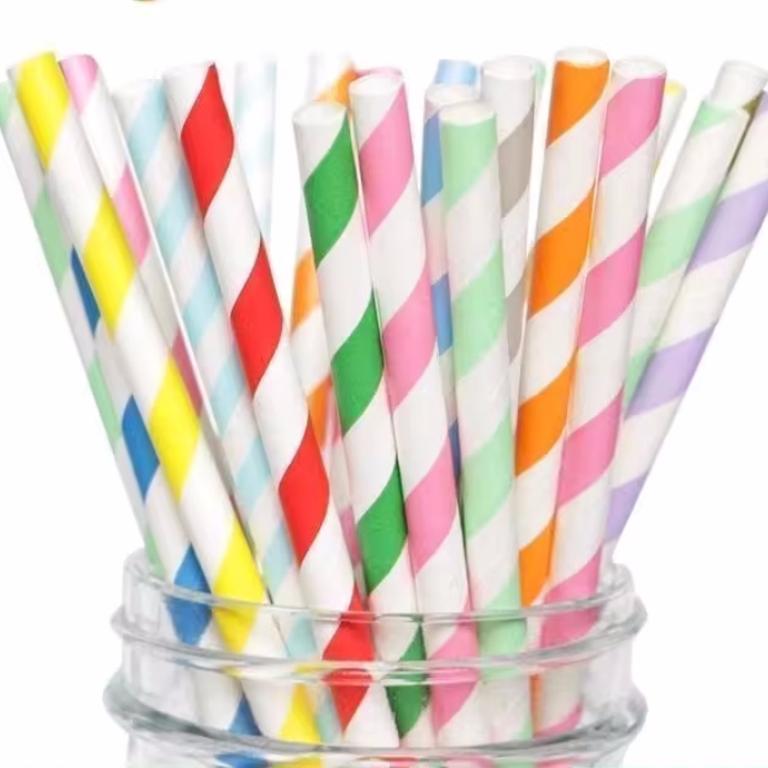 14mm/15mm 60gsm 식품 등급 분해 가능한 인쇄 표면 크래프트 종이 (종이 스토로우용)