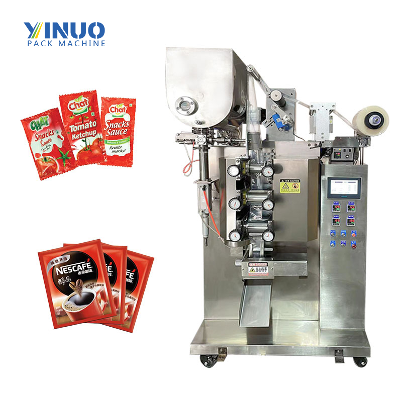 LG-GF100 New Fully Automatic Sealing Machine for Food Particles Packing Machine Sauce Pouch Packing Machine