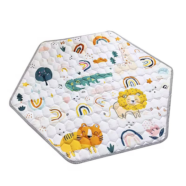 Himota vauvan tunteita varjoimme värikkää lattia alas