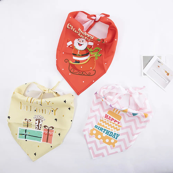 Unique designs and prints to match your pet's personality, choose from our pet bandanas collection.