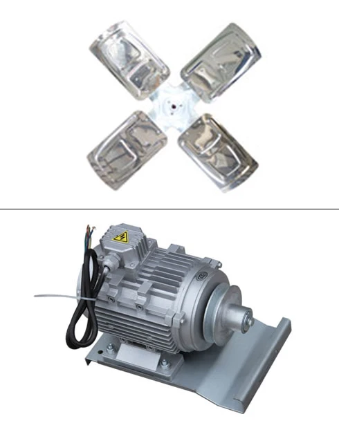 PE Blue poultry farm fan cow house exhaust fan for cooling poultry farm cattle dairy farm exhaust fan supplier