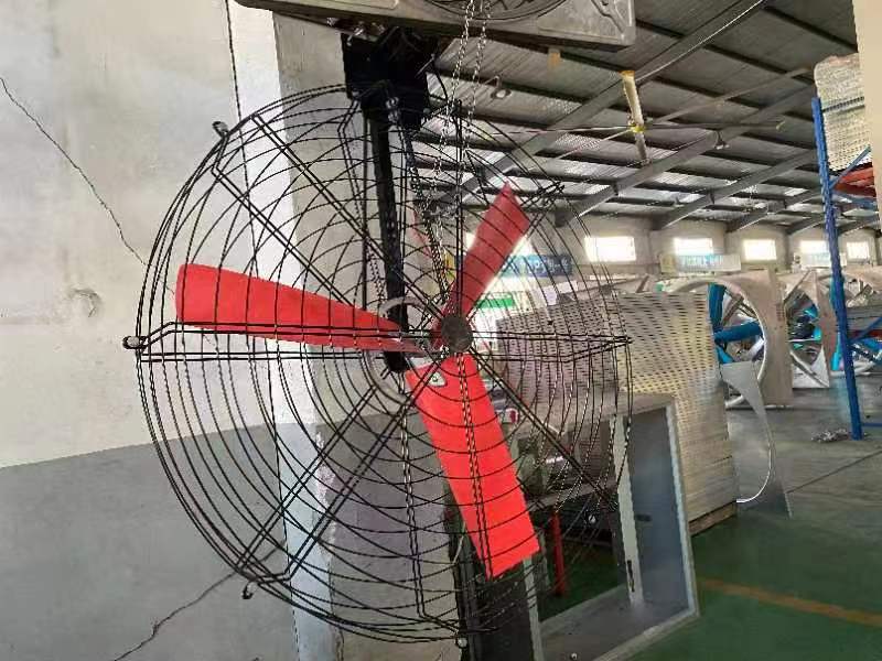 Barn fan cow comfort dairy farm ventilation cooling industrial hanging fan manufacture