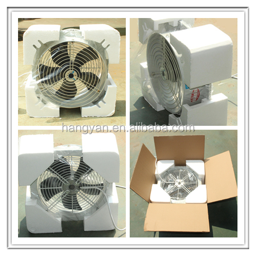 14" 380V 2500Rpm External Rotor Axial Flow Long Tube Vent Fan supplier