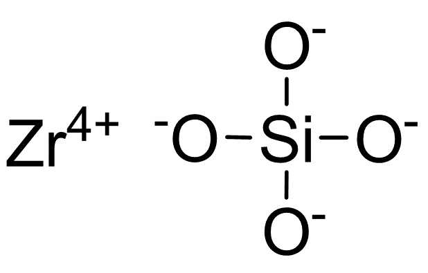 Silicato de zircônio CAS 10101-52-7 detalhes