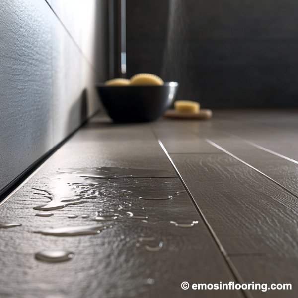 Experience the luxury of vinyl flooring in your bathroom