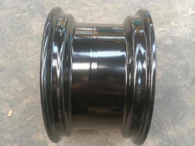Forklift steel rims for long-lasting material handling