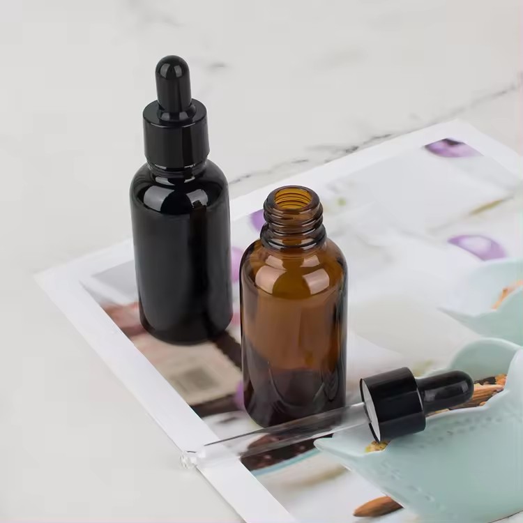 Amber 5ml-200ml perfume&Essential Oil Packaging Bottles cosmetic Glass Bottle Dropper glass Bottle wholesale supplier