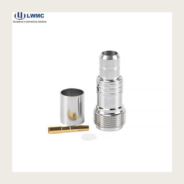 समकोण N कनेक्टर के साथ सिग्नल ट्रांसमिशन में सुधार