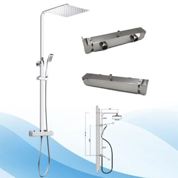 עם ערך התערובת מסתור בתוך הקיר, קבוצת מעורב מים מסתור מפחיתה את הסיכון לסחיפה אקראית.