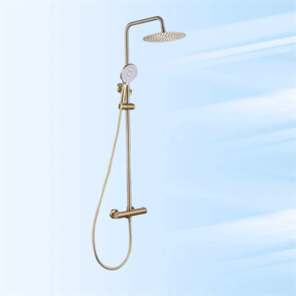 Upgrade your bathroom's style and functionality with a Black Thermostatic Bath Shower Mixer
