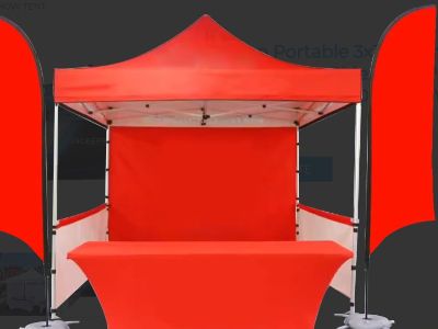 Raise your brand's profile with a custom printed canopy tent