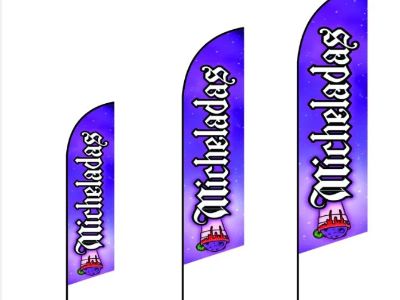 Advertising flags are durable and can last for years.