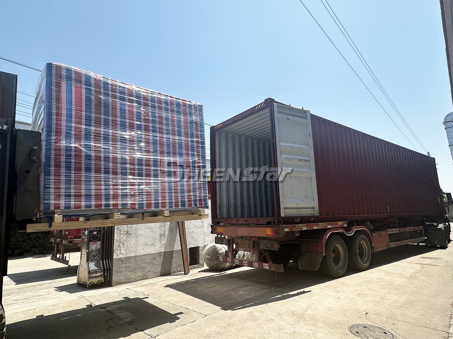 15000 bph PET bottle pure water filling line ship to Thailand