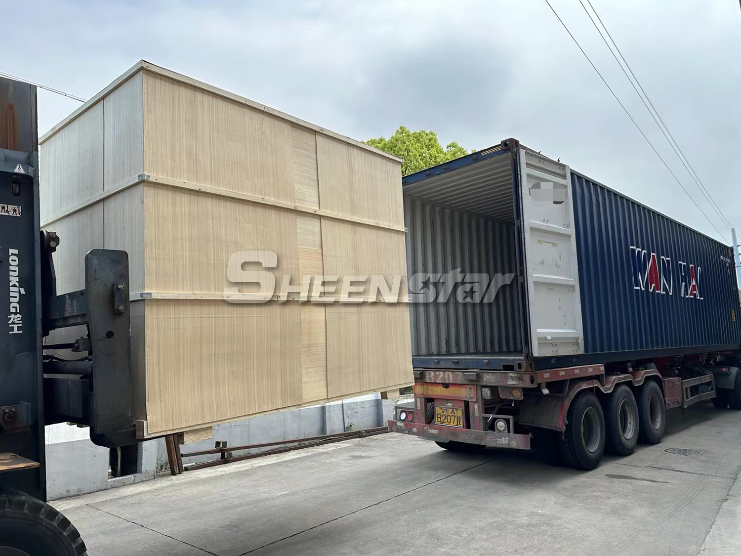 Beverage filling machine shipping to India